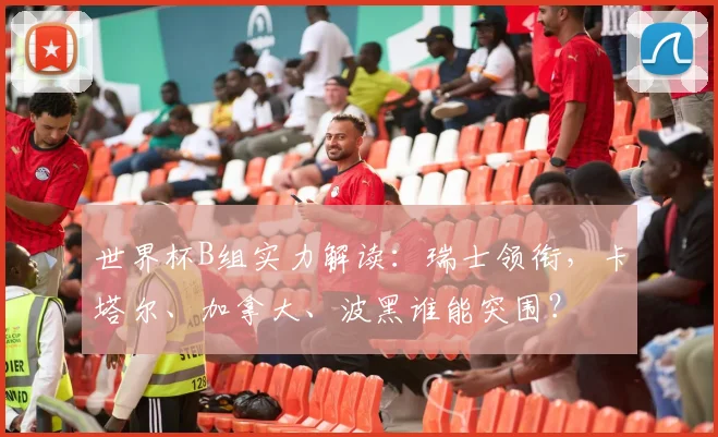 世界杯B组实力解读：瑞士领衔，卡塔尔、加拿大、波黑谁能突围？